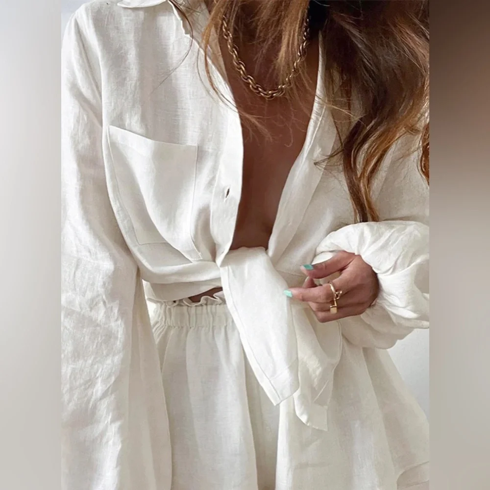 Commense Aegean Two Piece Double Lined Shorts Set - Picture 4 of 15